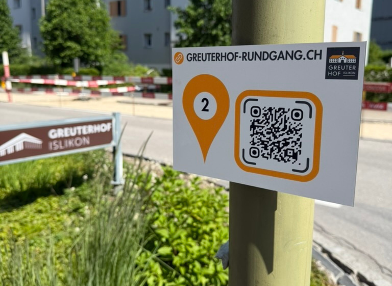 Projekt Interaktiver Museumspfad Greuterhof Islikon Rundgang
